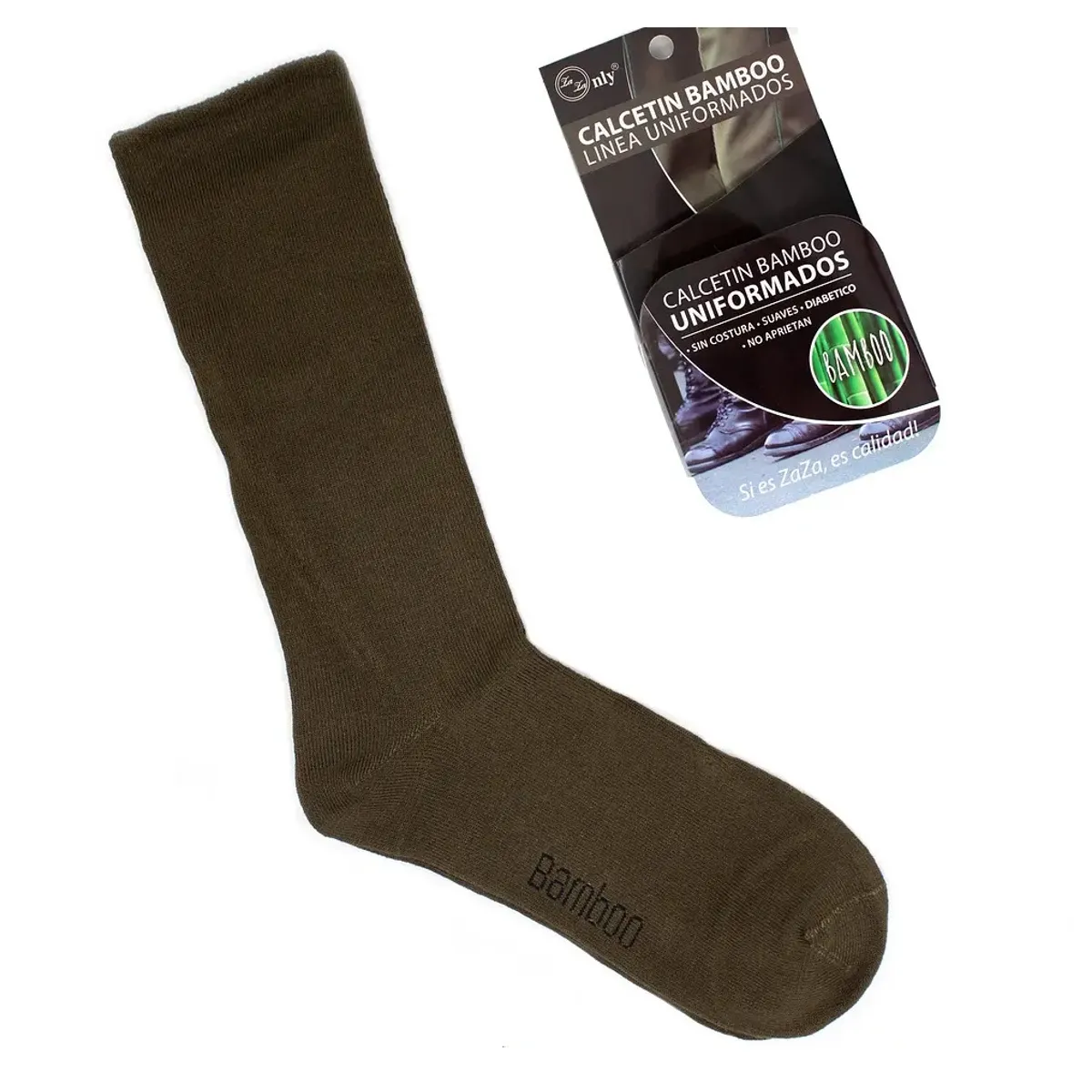 GARSIL - x6 Calcetines De Bambu Uniformados - Carabineros - Sin Costuras Unisex