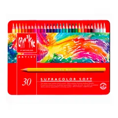 GENERICO - Lápices Acuarelables Caran d'Ache Supracolor (30 colores)