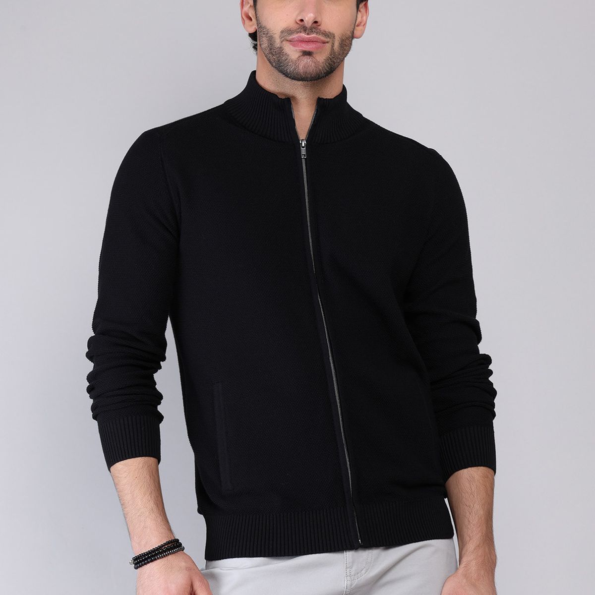 PIERO BUTTI - Sweater Texturado Piero Butti PIERO BUTTI