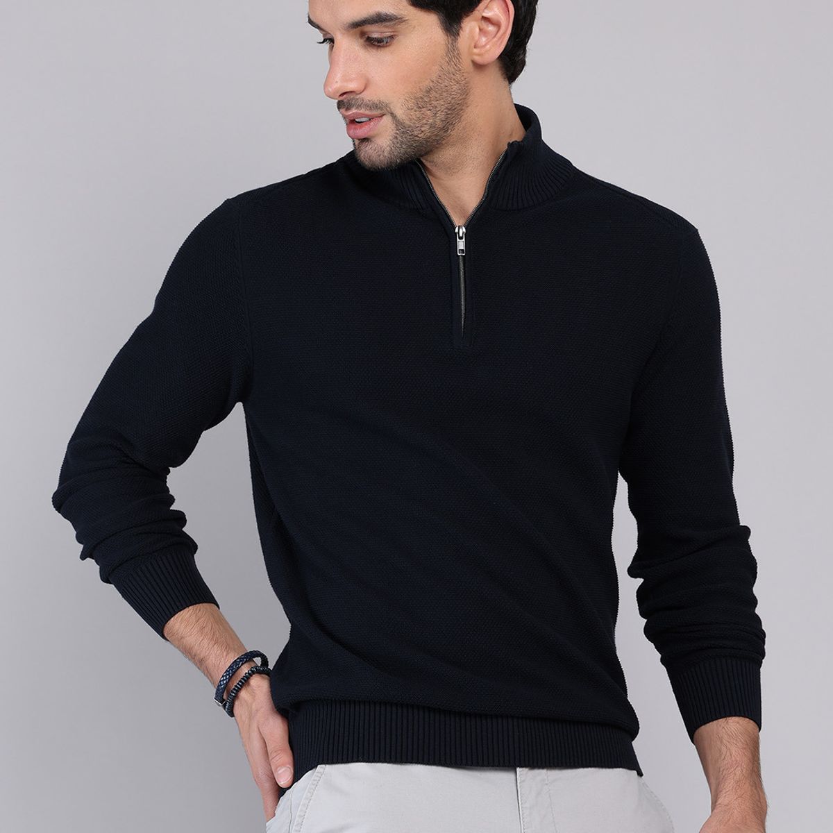 PIERO BUTTI - Sweater Texturado Piero Butti PIERO BUTTI