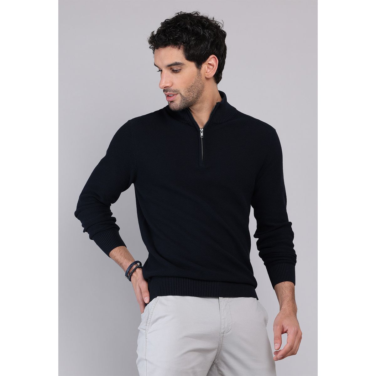 PIERO BUTTI - Sweater Texturado Piero Butti PIERO BUTTI