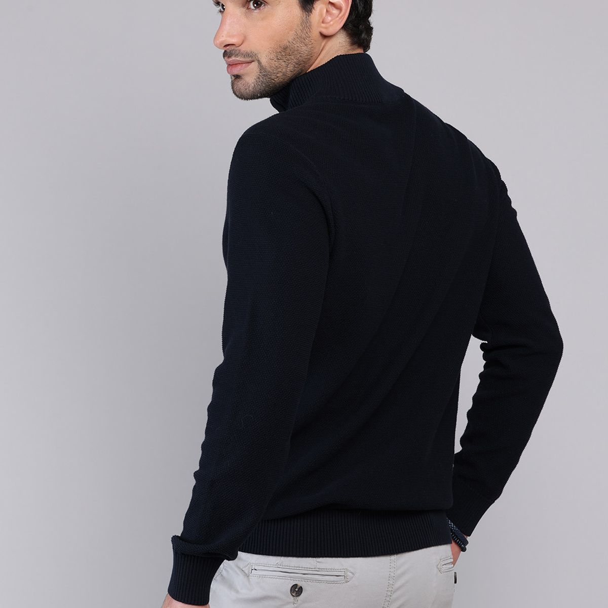 PIERO BUTTI - Sweater Texturado Piero Butti PIERO BUTTI