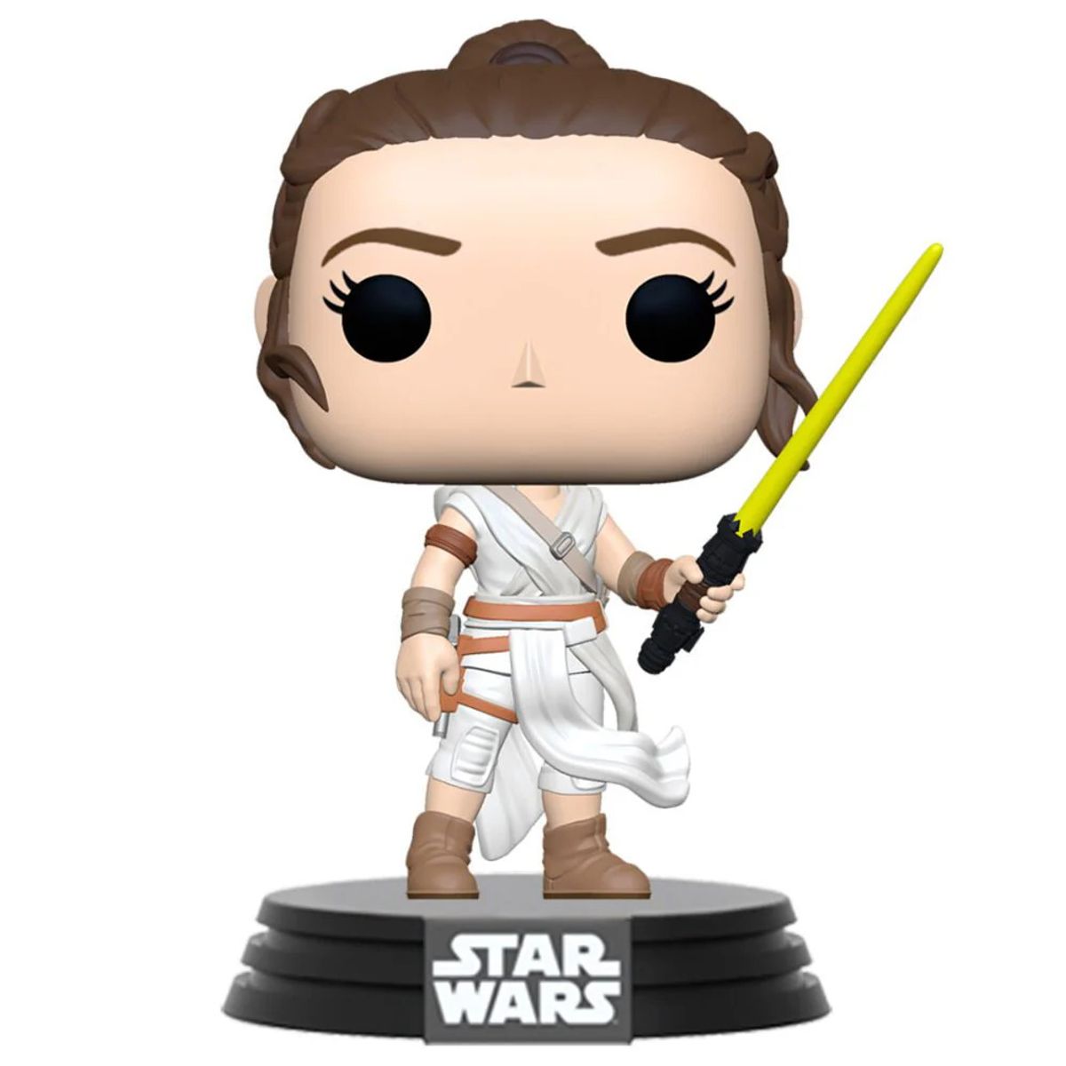 FUNKO - FUNKO POP! Star Wars - Rey Yellow Light Saber 432
