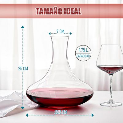 Imagen 2 del producto Decantador De Vino Aireador Vino Aireador De Vino 175 L