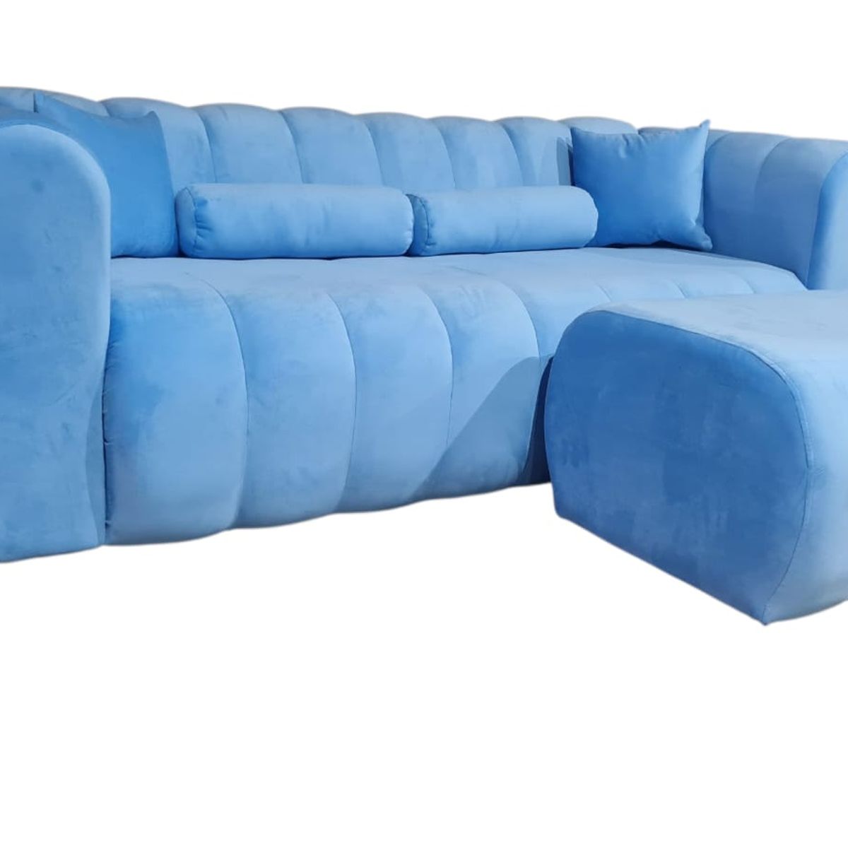 GENERICO - L Martins  Reversible 200x150 Felpa light blue