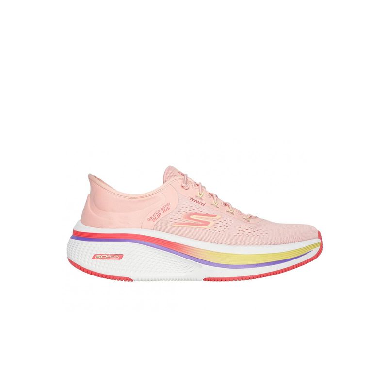 SKECHERS - Zapatillas Mujer SlipIns GoRunElevate20Banyan Peach Skechers