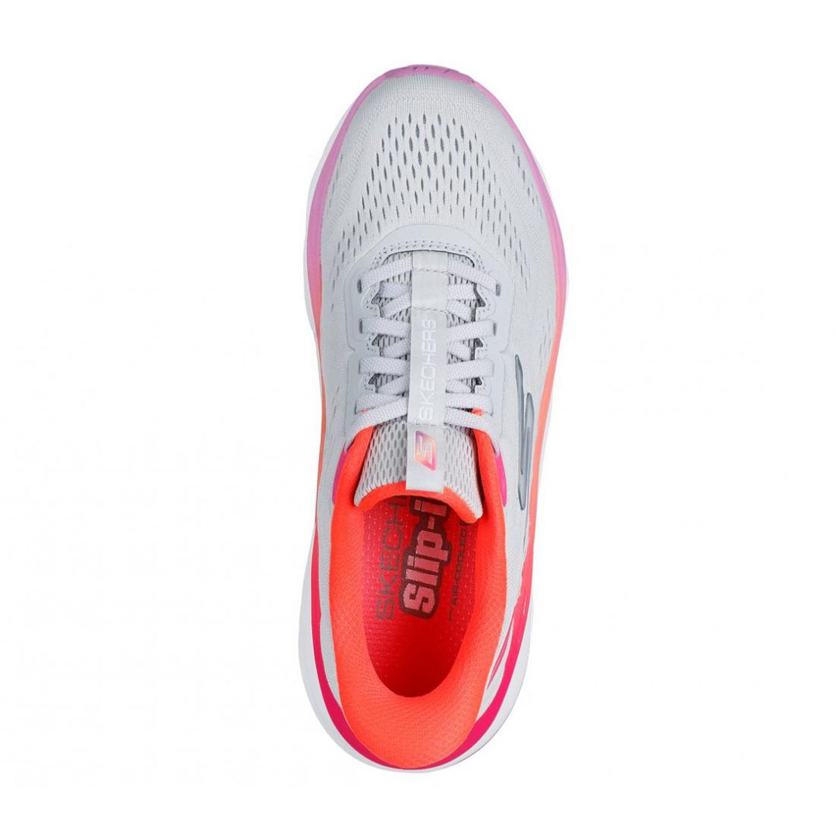 SKECHERS - Zapatillas Mujer Slip-ins Max Run Gris MT Skechers