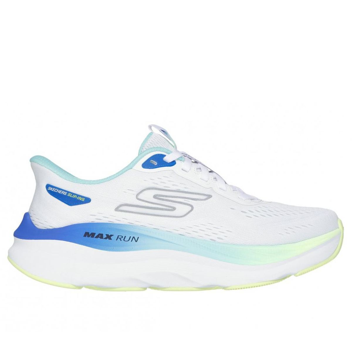 SKECHERS - Zapatillas Mujer Slip-ins Max Run Blanco LT Skechers