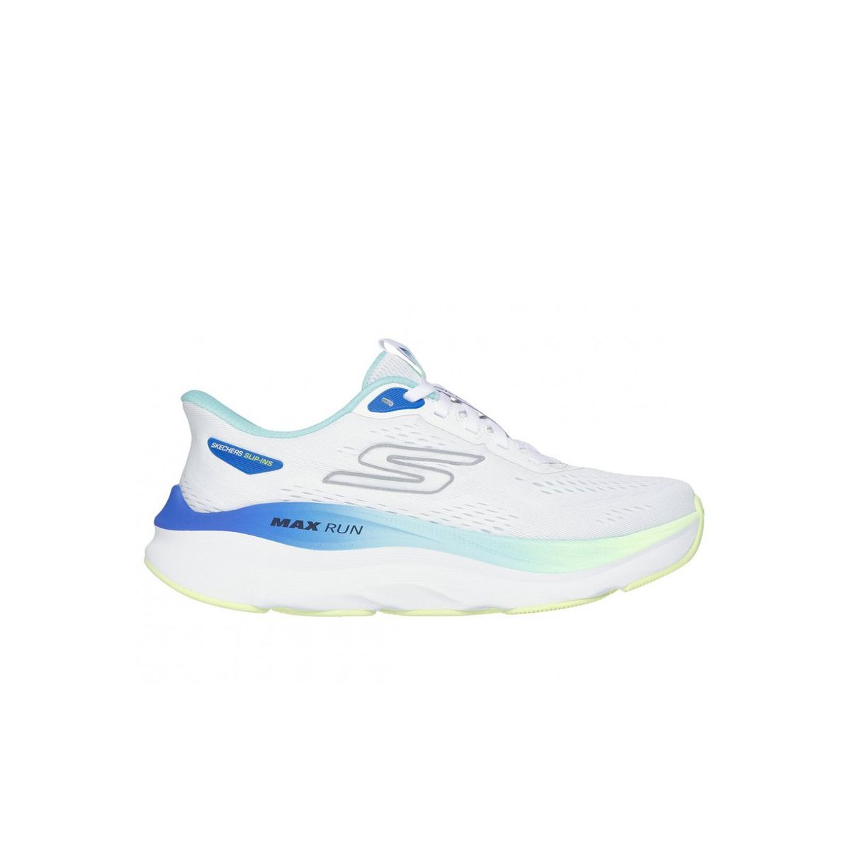SKECHERS - Zapatillas Mujer Slip-ins Max Run Blanco LT Skechers
