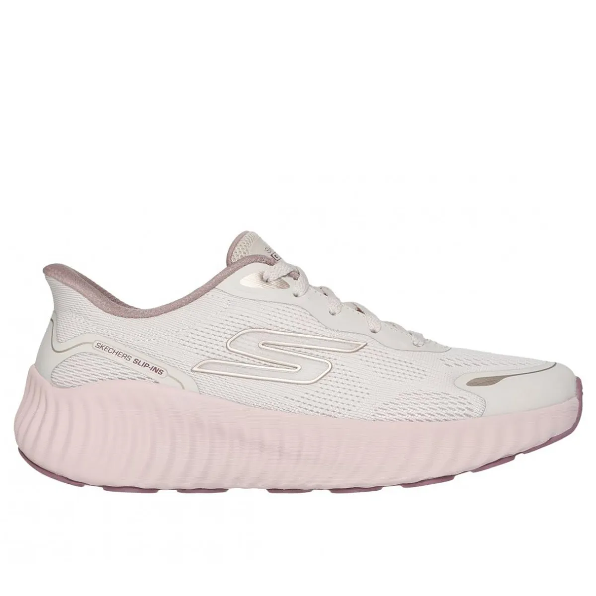 SKECHERS - Zapatillas Mujer Slip-ins Go Run Now Beige NT Skechers