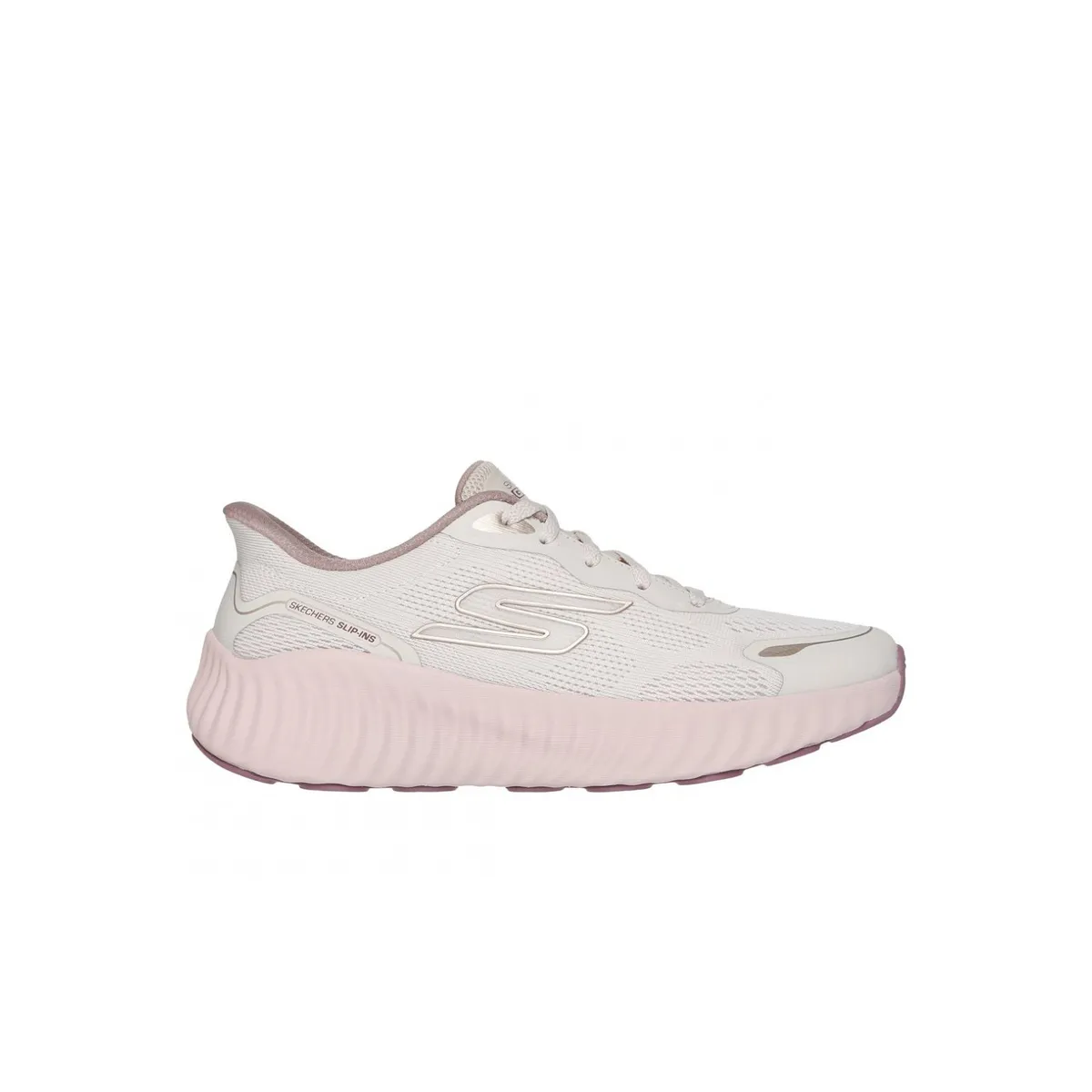 SKECHERS - Zapatillas Mujer Slip-ins Go Run Now Beige NT Skechers