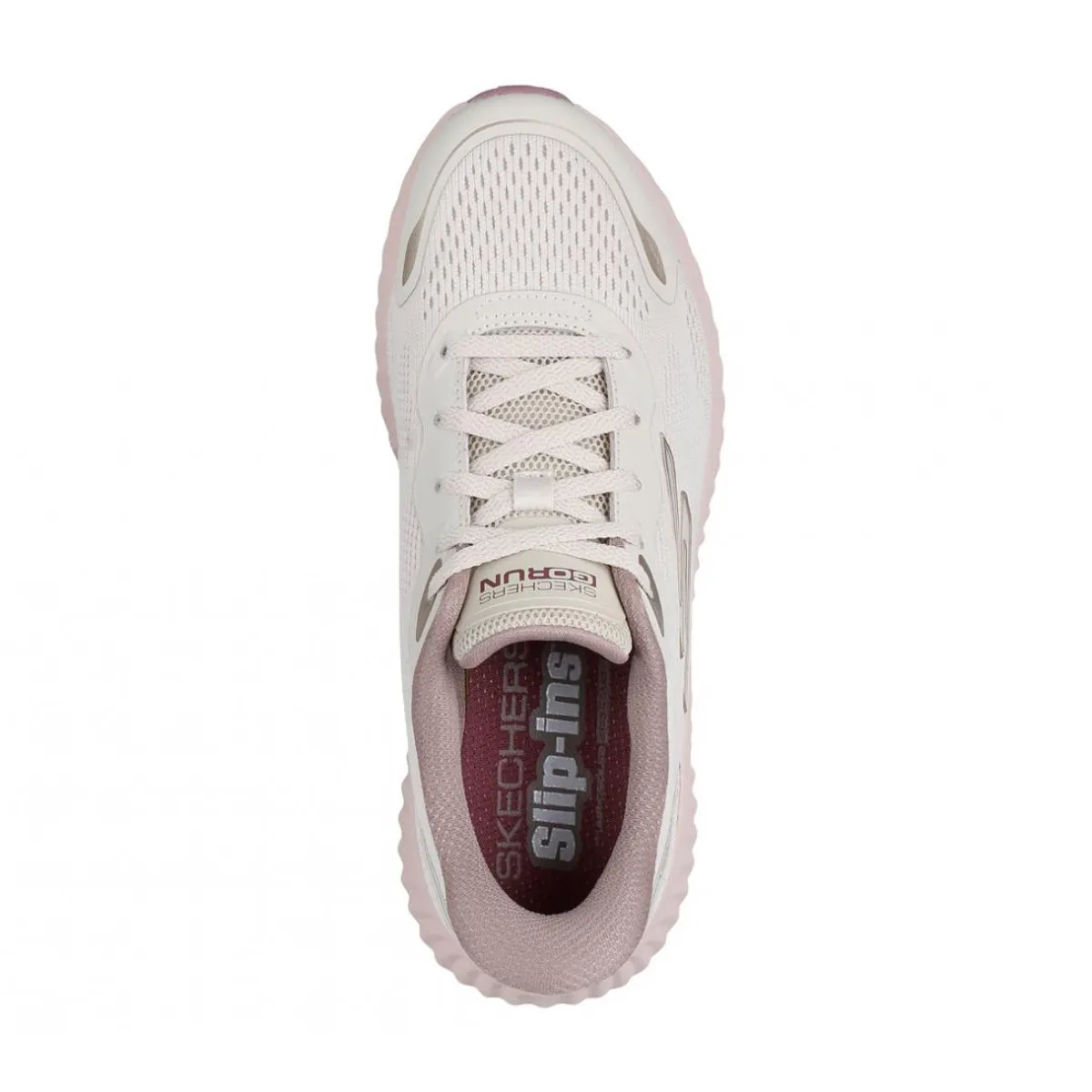 SKECHERS - Zapatillas Mujer Slip-ins Go Run Now Beige NT Skechers