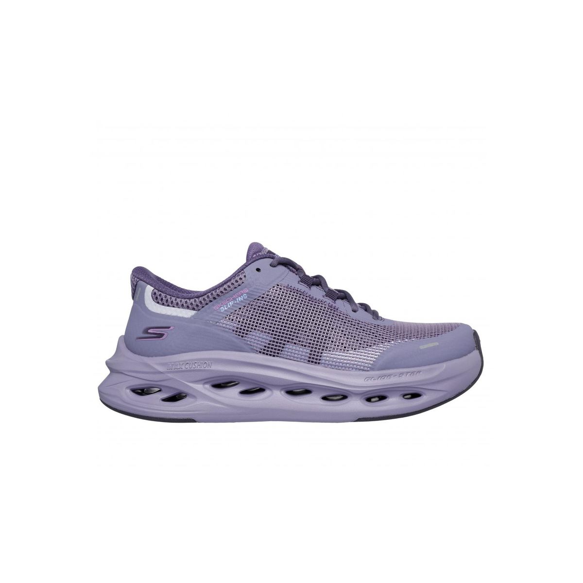 SKECHERS - Zapatillas Mujer Slip-ins Max Cushioning GlideStep Morado Skechers