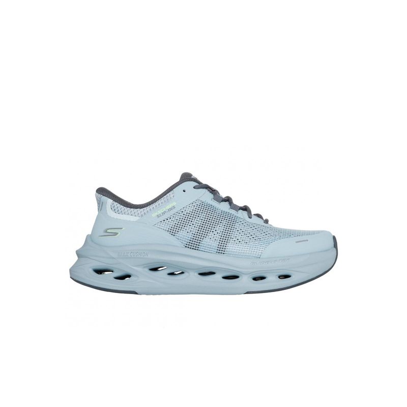 SKECHERS - Zapatillas Mujer Slip-ins Max Cushioning GlideStep Celeste Skechers