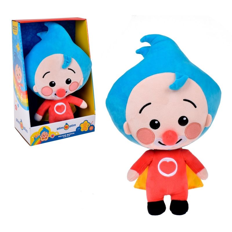 BYINTEK - Peluche Payaso Plim Plim 36 Musical