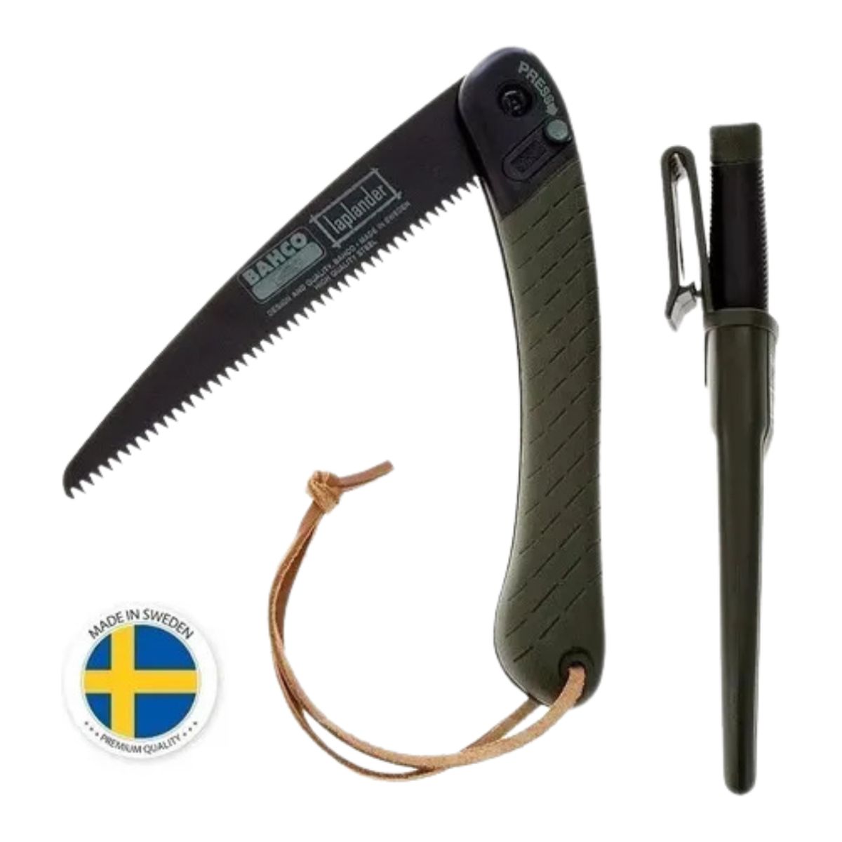 BAHCO - Pack De Cuchillo + Sierra Poda Plegable Bahco LAPKNIFE Suizo