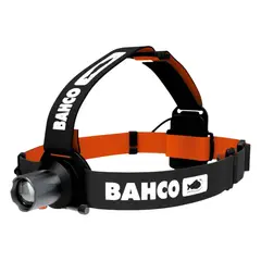 BAHCO - Linterna Frontal Con Correa Elástica 260 Lumes BFRL11