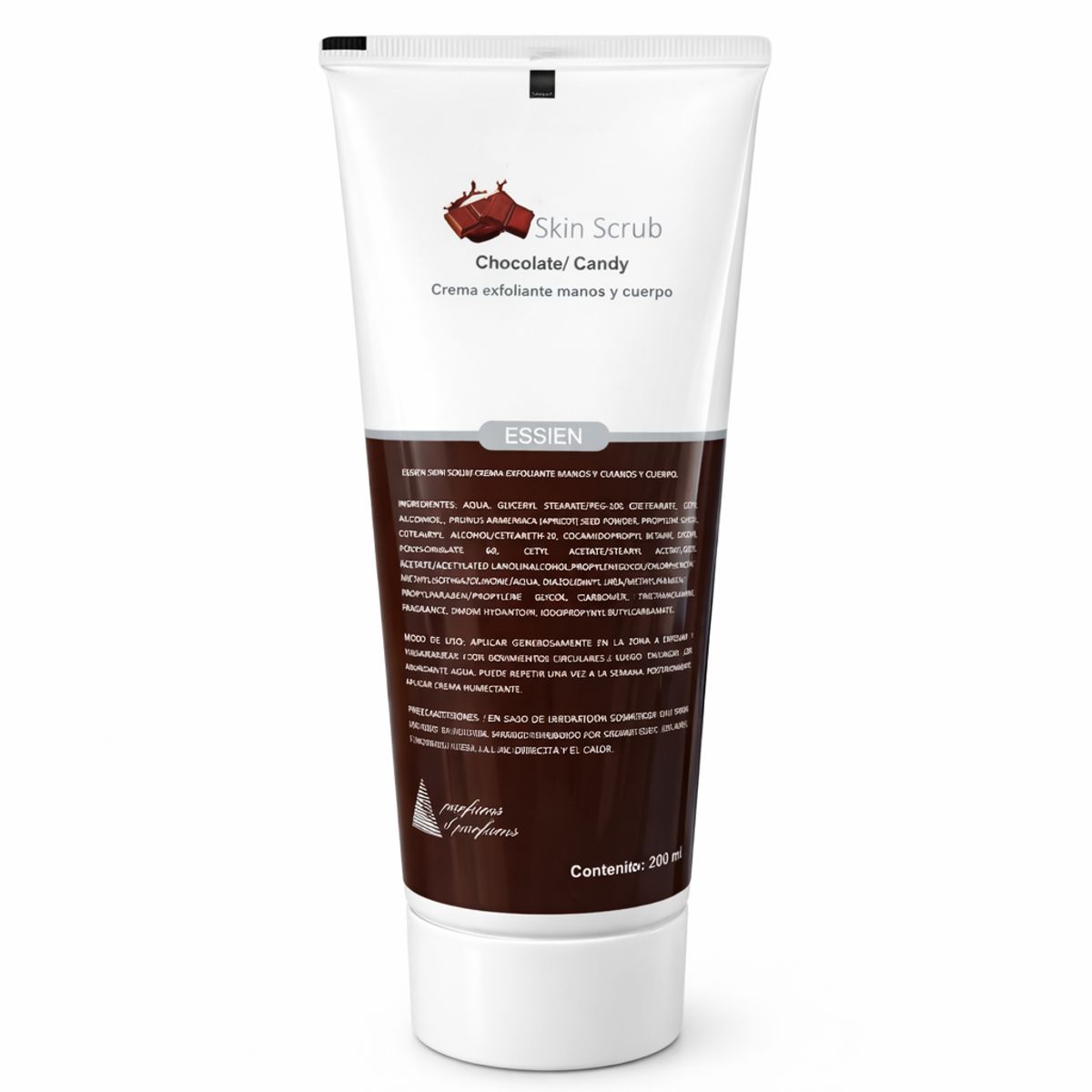 GENERICO - Crema Exfoliante Manos Y Cuerpo Aroma Chocolate 200gr Essien