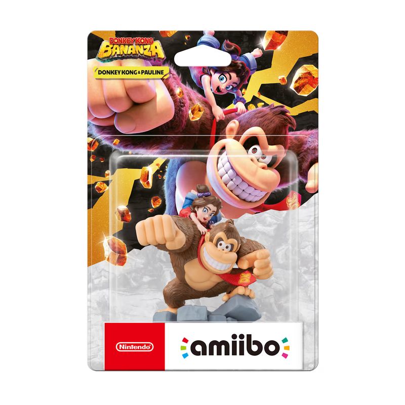 NINTENDO - Amiibo Donkey Kong Bananza Donkey Kong Y Pauline