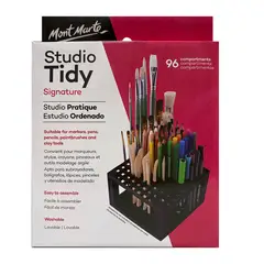 GENERICO - Portalapiz Vertical 96 Espacios Cuadrados de 12.5x12.5mm