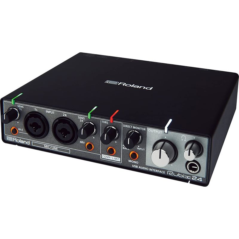 ROLAND - Interfaz de audio Roland RUBIX24 USB iPad Mac PC Midi 2x4