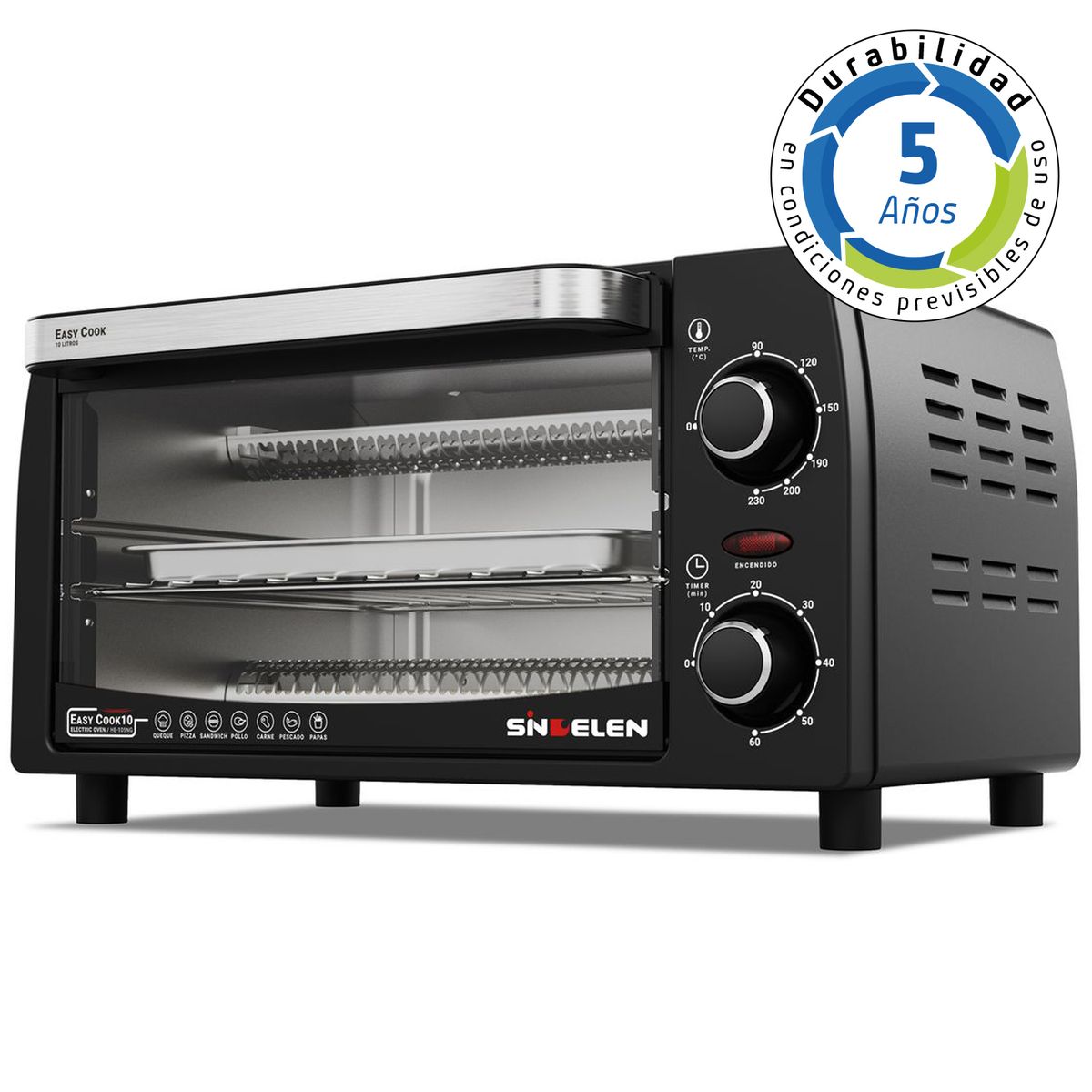 Horno Eléctrico HE-105NG • Easycook 10, marca SINDELEN - Foto Principal