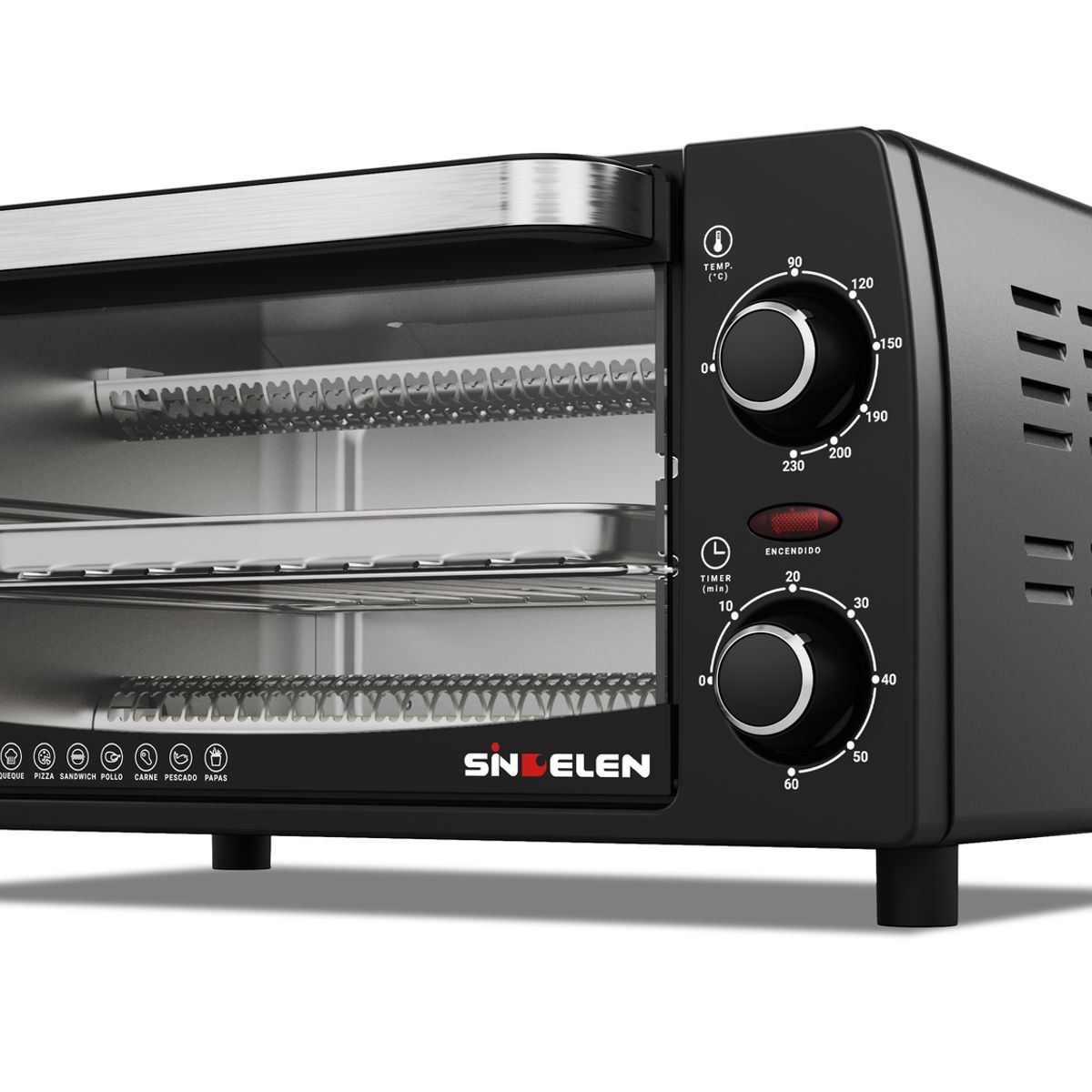 SINDELEN - Horno Eléctrico HE-105NG • Easycook 10