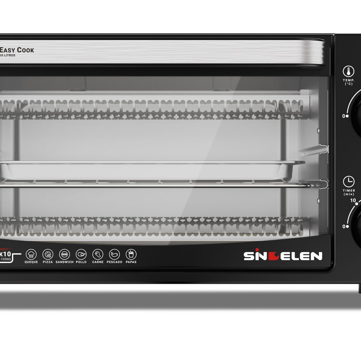 SINDELEN - Horno Eléctrico HE-105NG • Easycook 10
