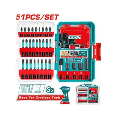 TOTAL TOOLS - Set de Puntas de Impacto 51 piezas TACSDL25106 Total