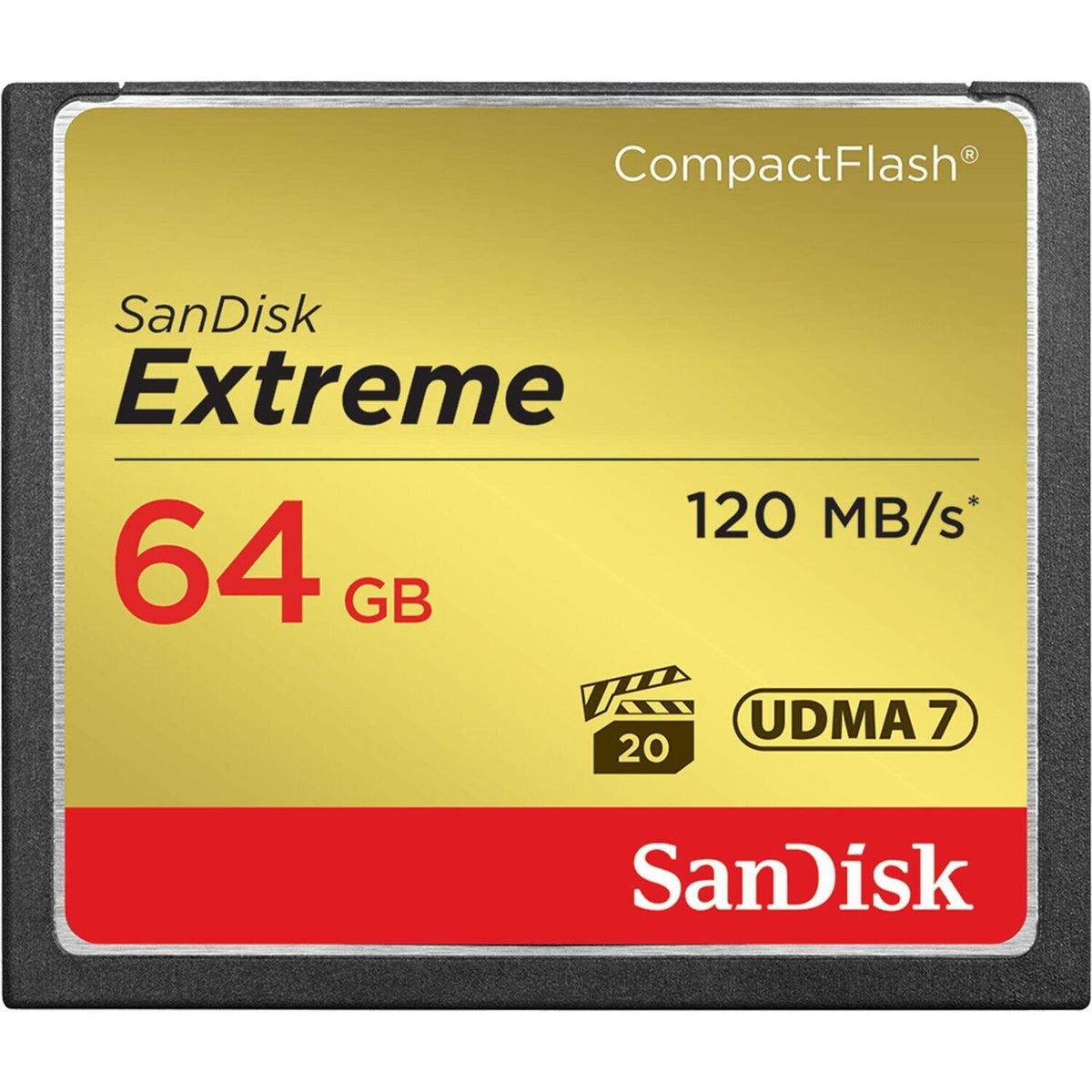 SANDISK - Memoria 64Gb Extreme Compactflash Sandisk