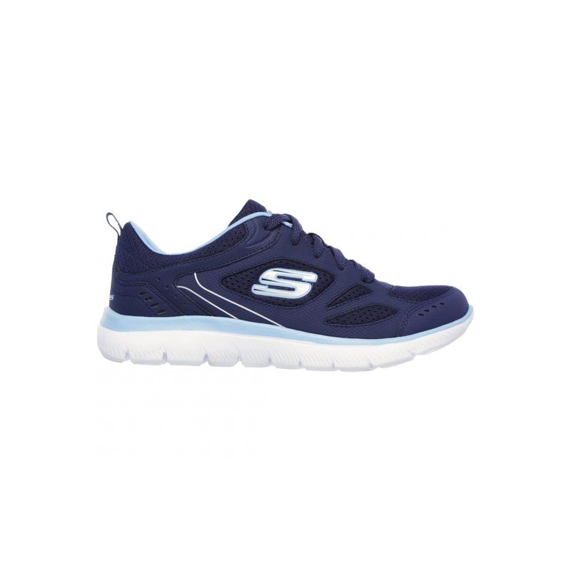SKECHERS - Zapatillas Mujer Summits Suited Azul BL Skechers