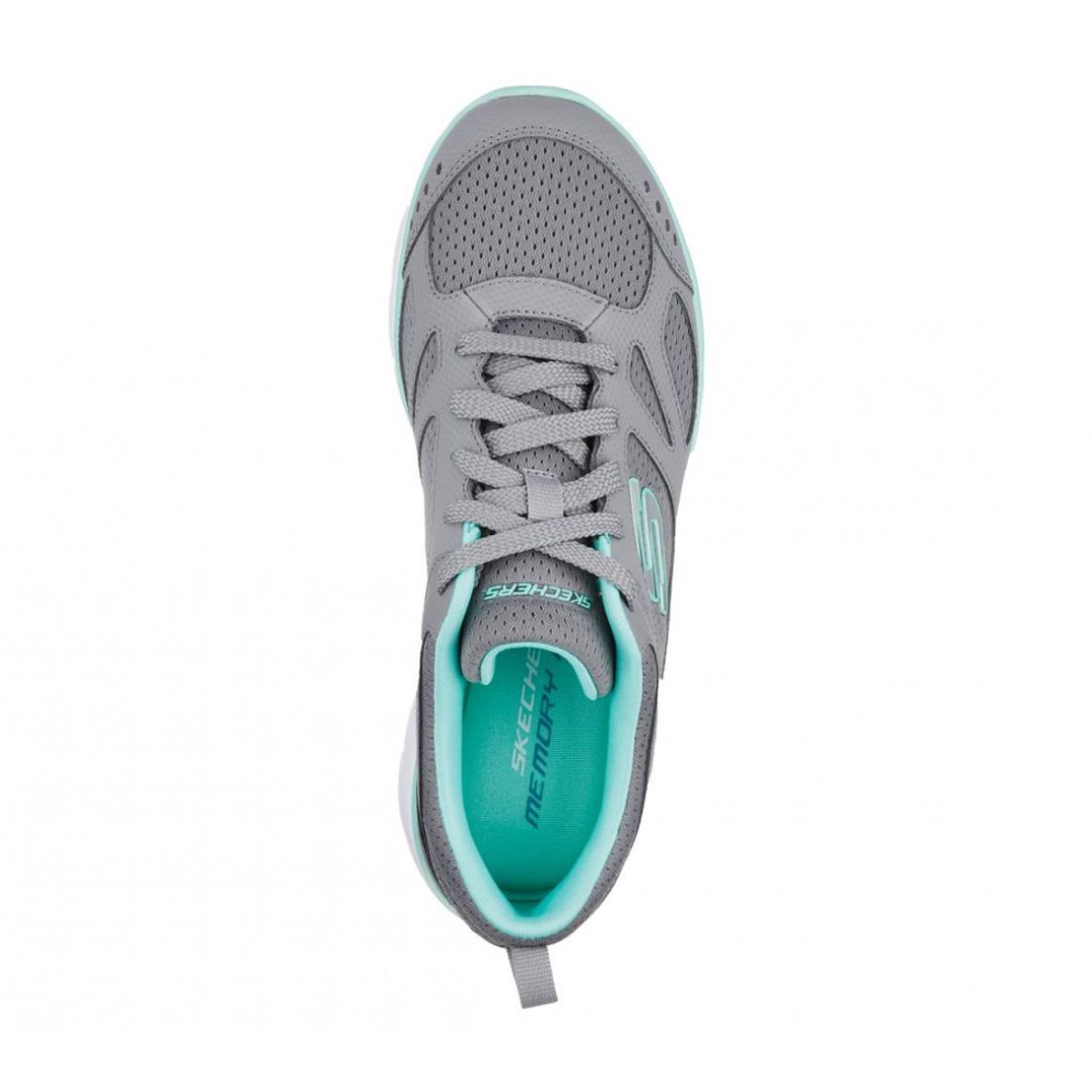SKECHERS - Zapatillas Mujer Summits Suited Gris TQ Skechers