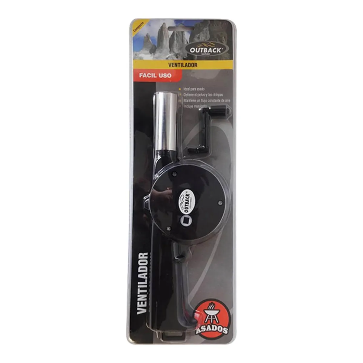 OUTBACK - Ventilador Para Preparar Asados Outback