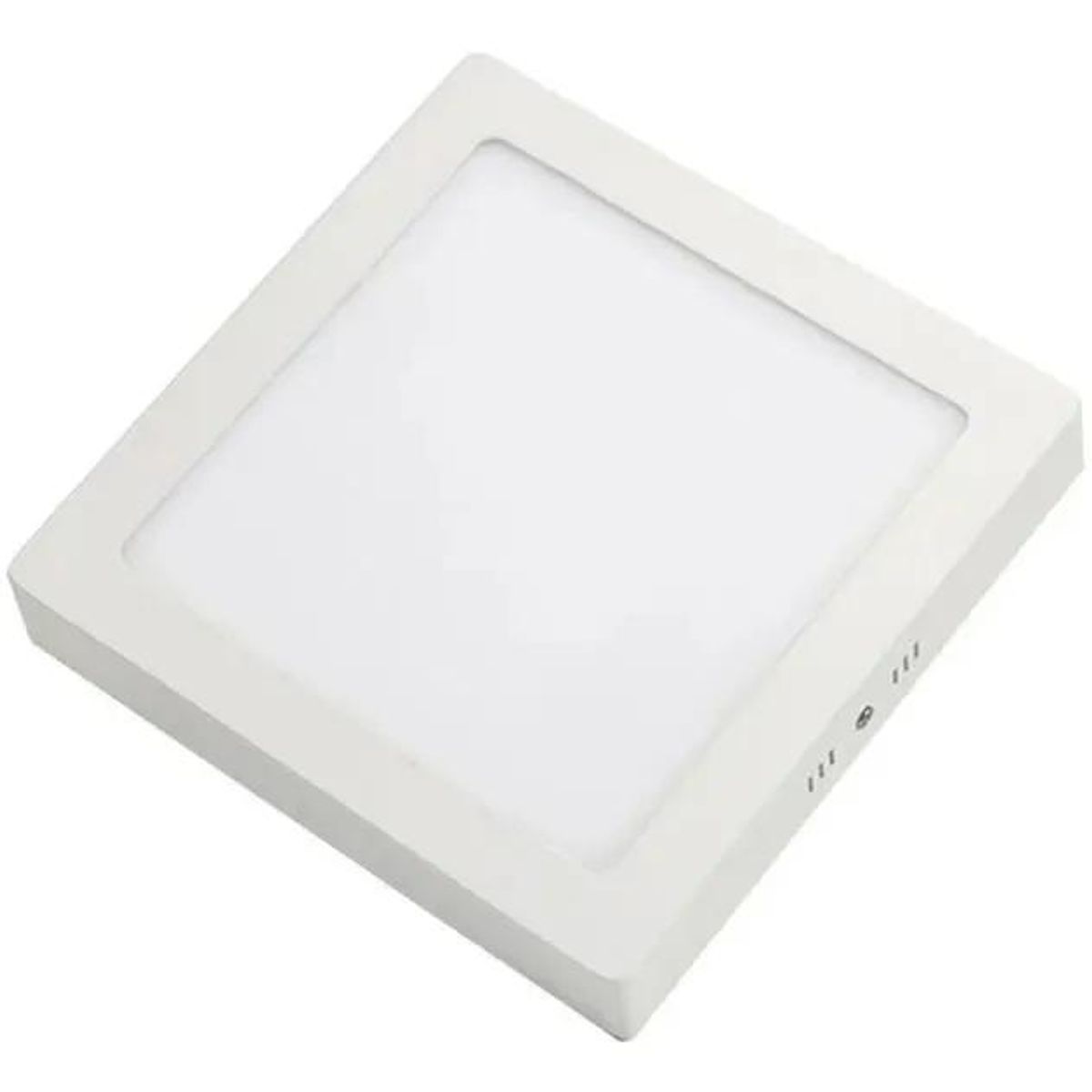 DETODOYMAS - Pack 10 Foco Panel Plafón Led 18w Sobrepuesto Cuadrado Frio - Blanco
