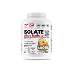 GENERICO - PROTEINA WHEY ISOLATE 5LBS PEANUT BUTTER COOKIE- BASIC