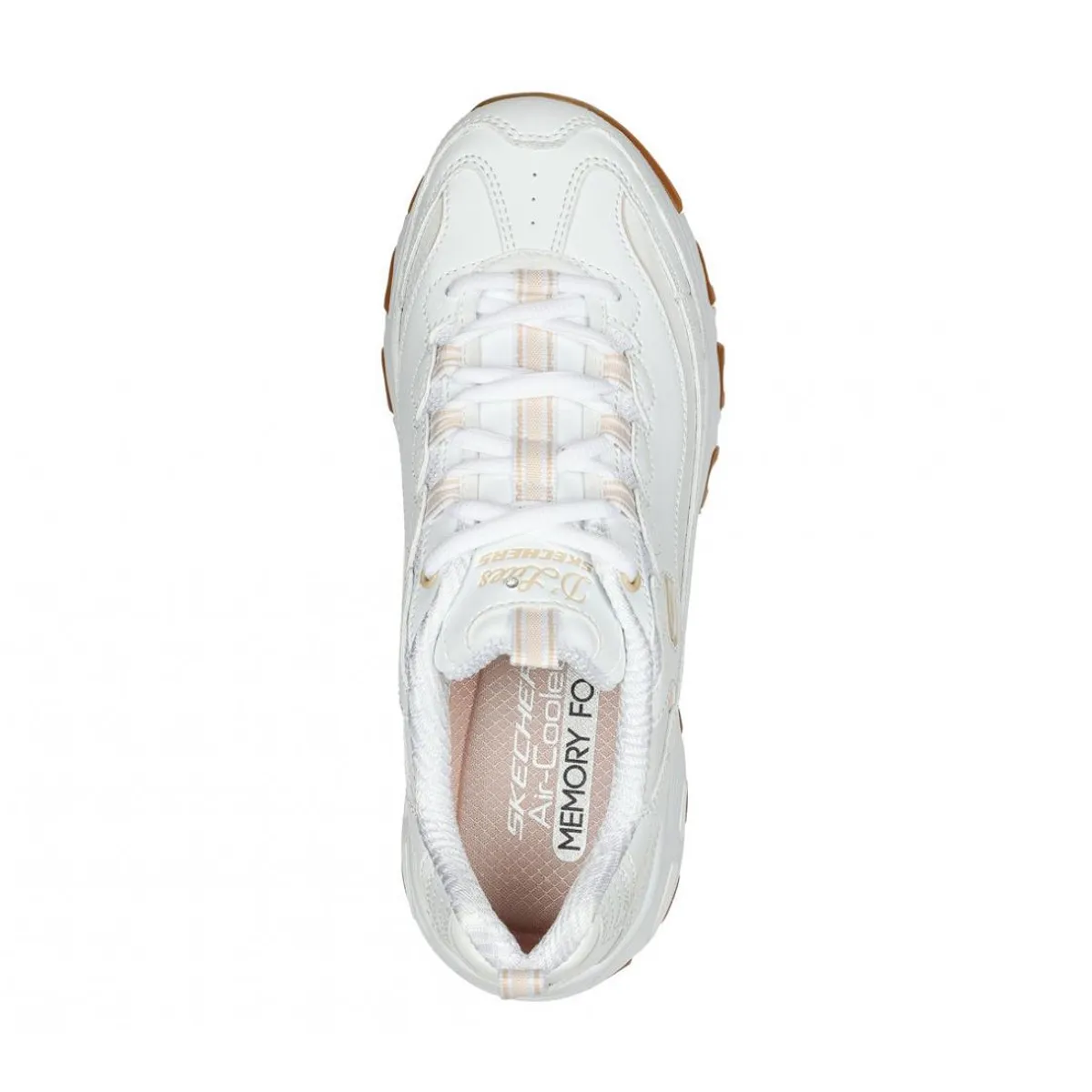 SKECHERS - Zapatillas Mujer Dlites Good Neutral Blanco HT Skechers