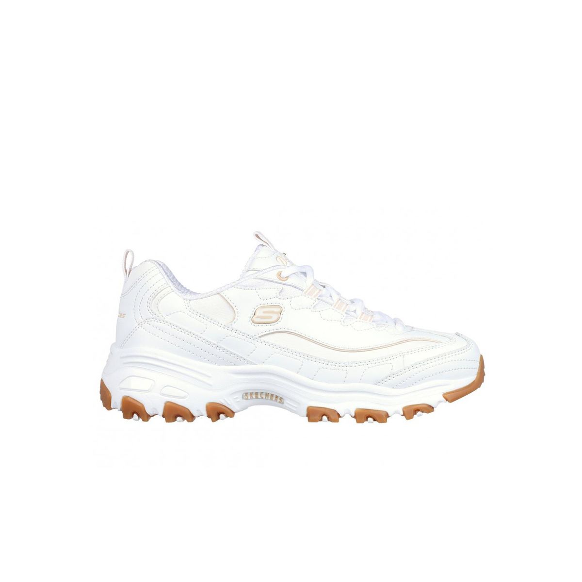 SKECHERS - Zapatillas Mujer Dlites Good Neutral Blanco HT Skechers