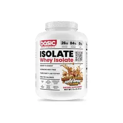 GENERICO - PROTEINA WHEY ISOLATE 5LBS SALTED CARAMEL COLD BREW- BASIC