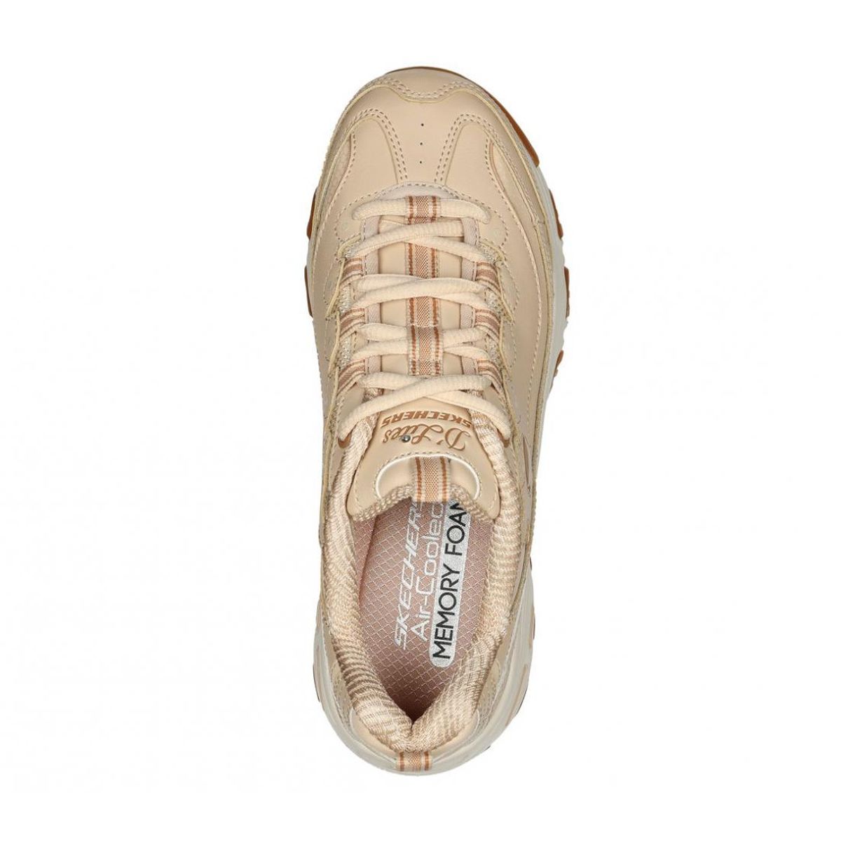 SKECHERS - Zapatillas Mujer DLites Good Neutral Beige Skechers