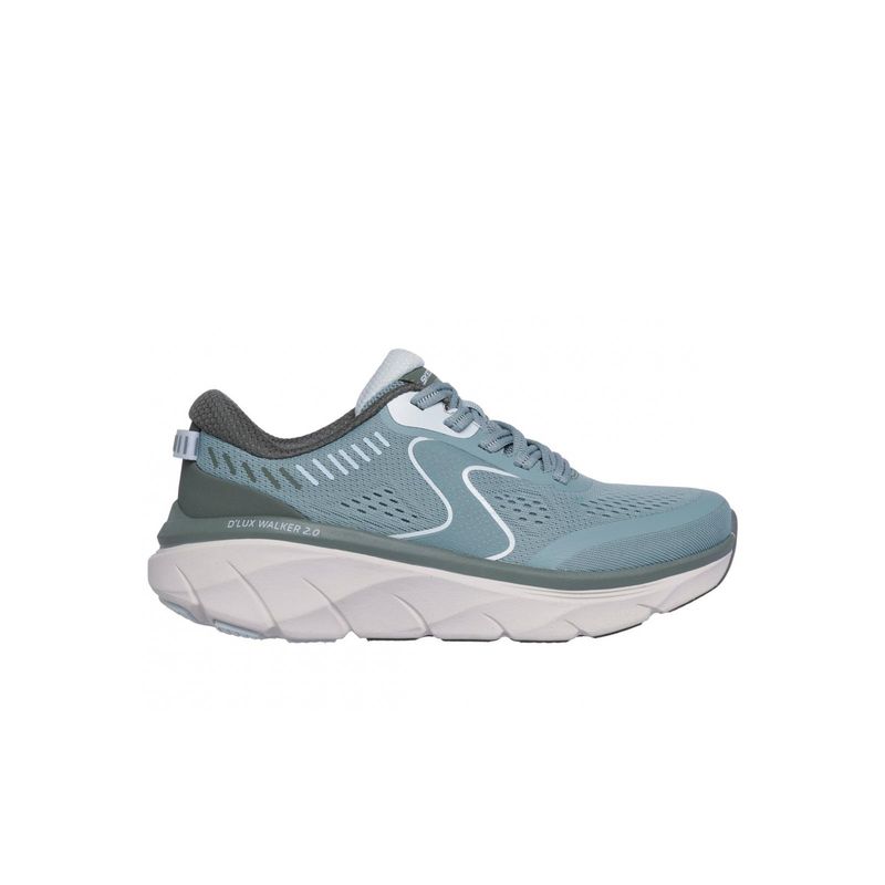 SKECHERS - Zapatillas Mujer DLux Walker 20 Verde BL Skechers