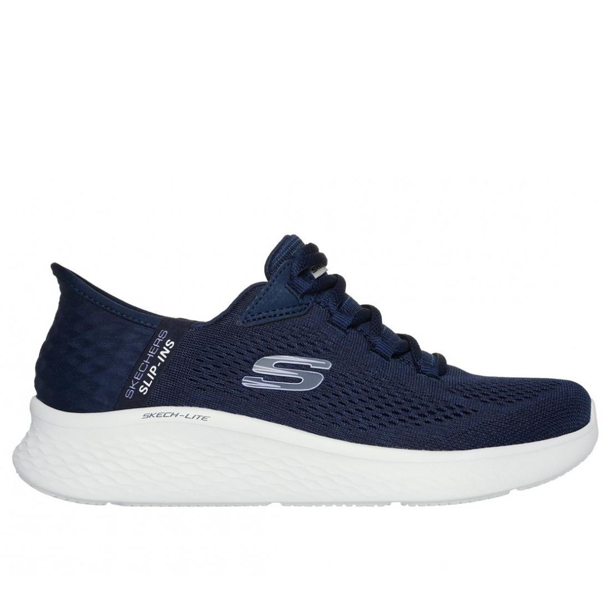 SKECHERS - Zapatillas Mujer Slipins Skech-lite Pro Natural Navy Skechers