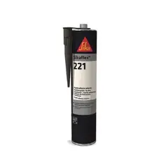 SIKA - Sikaflex 221 Sellador Adhesivo Multipropósito 300ml Negro