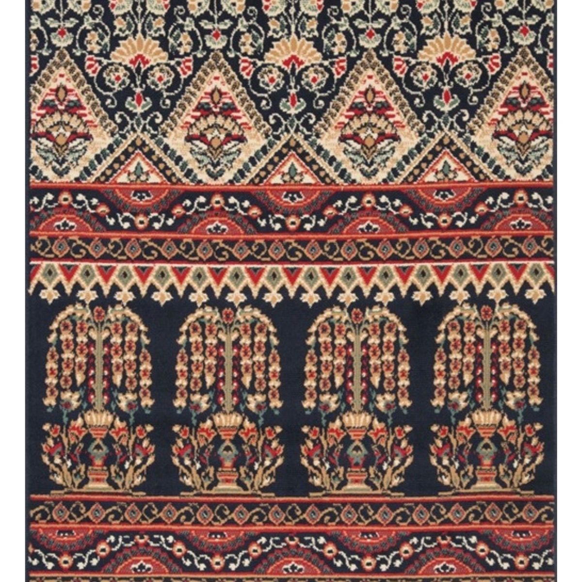 CANNON - Alfombra Margarita Negro 150x200