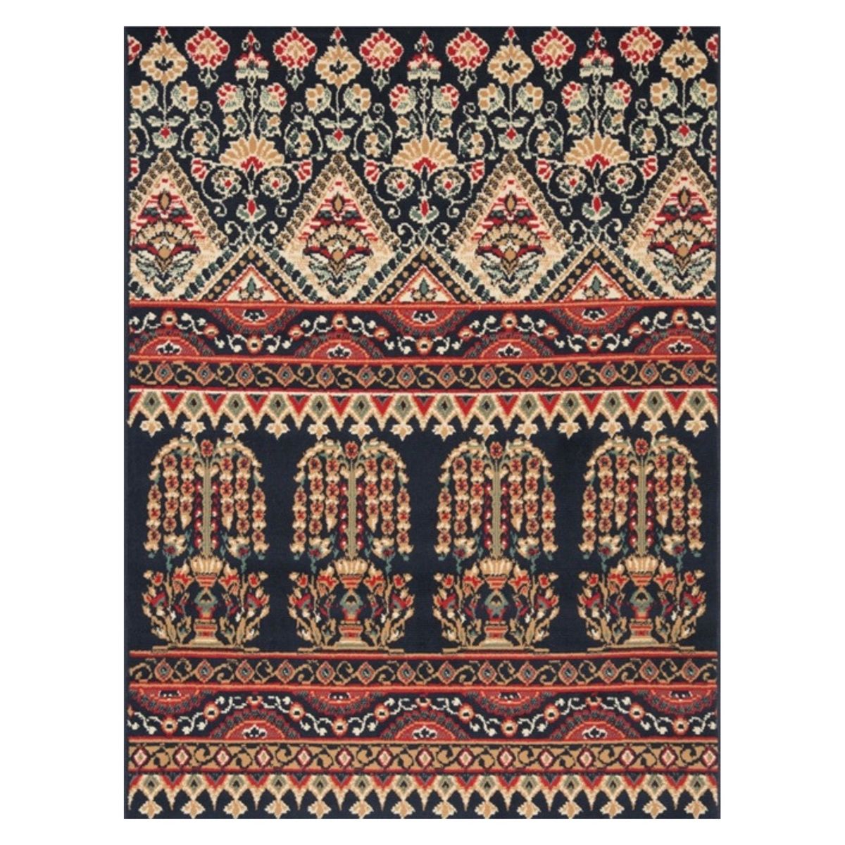 CANNON - Alfombra Margarita Negro 150x200