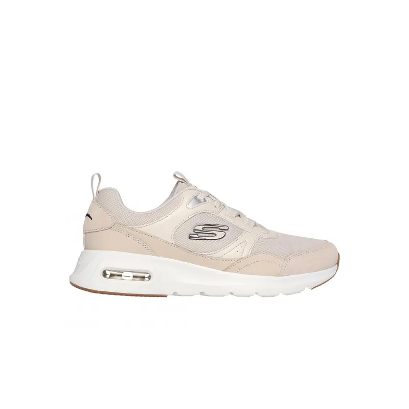 SKECHERS - Zapatillas Mujer Skech-Air Court Beige BK Skechers