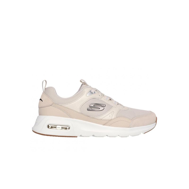 SKECHERS - Zapatillas Mujer Skech-Air Court Beige BK Skechers