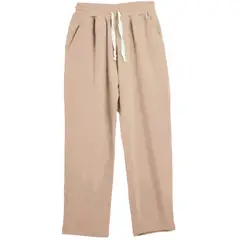 GENERICO - Pantalón Mujer Recto Casual Primavera Verano Algodón Tiro Alto 318