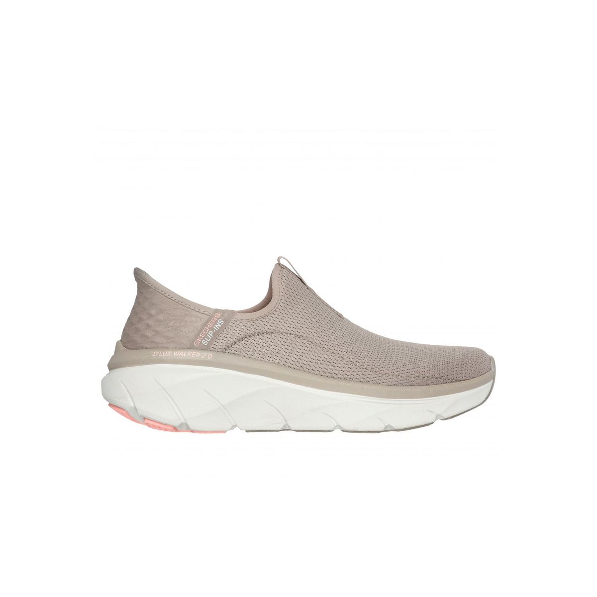 SKECHERS - Zapatillas Mujer Slip-ins Dlux Walker 20 HP Beige Skechers