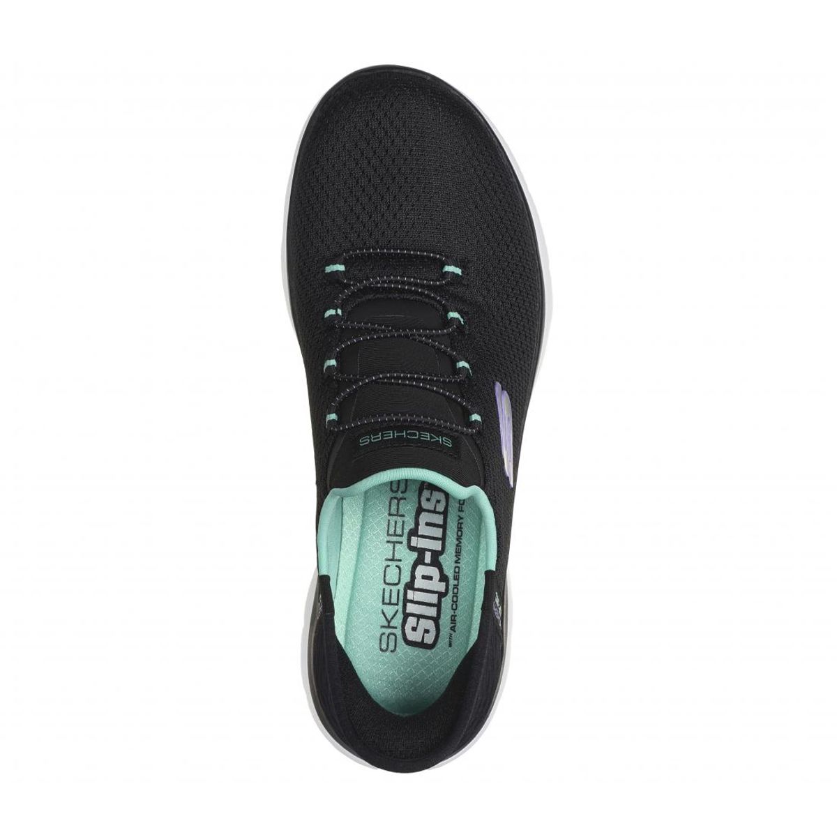 SKECHERS - Zapatillas Mujer SlipinsSummitsDiamondDream Negro TQ Skechers