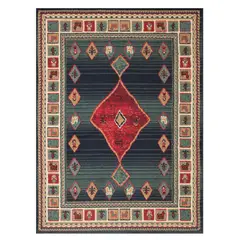 CANNON - Alfombra Zinnia Negro 150x200